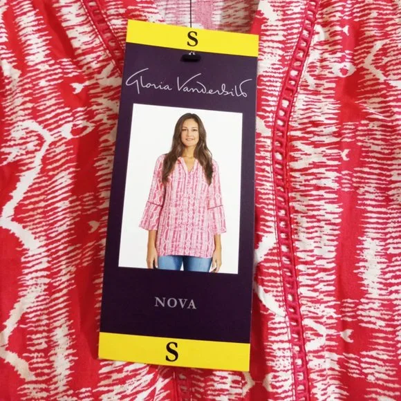Gloria Vanderbilt Nova Blouse - Picture 3 of 7